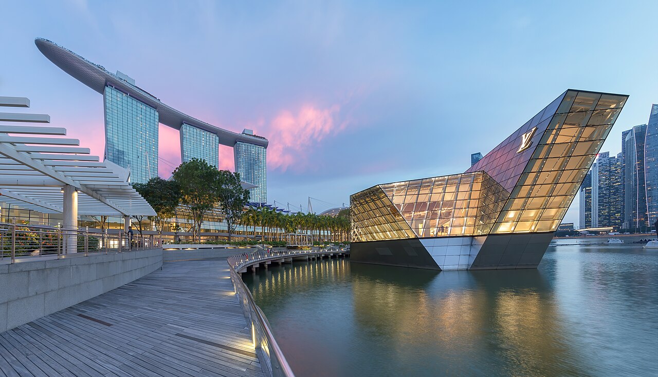 Singapore Marina Bay skyline